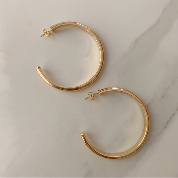 Vestry Hoops | 18k Gold Filled - Picture 2 of 4